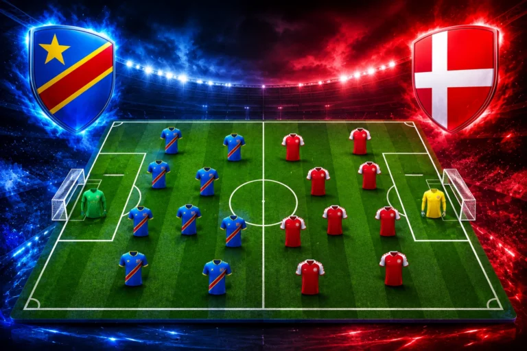 Prediksi Pertandingan Persahabatan Congo DR vs Denmark