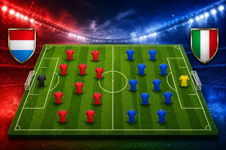Prediksi Pertandingan Persahabatan Luxembourg vs Italy