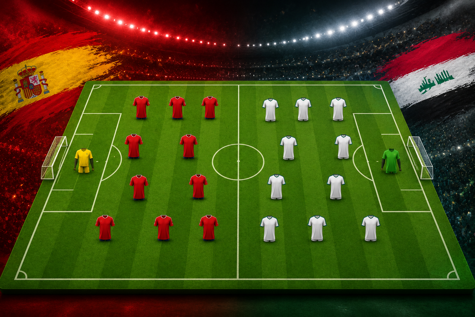 Prediksi Pertandingan Persahabatan Spain vs Iraq