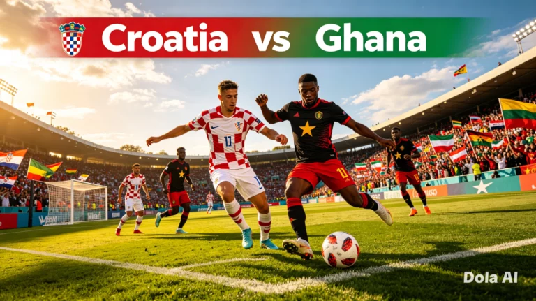 Prediksi Susunan Pemain Croatia vs Ghana