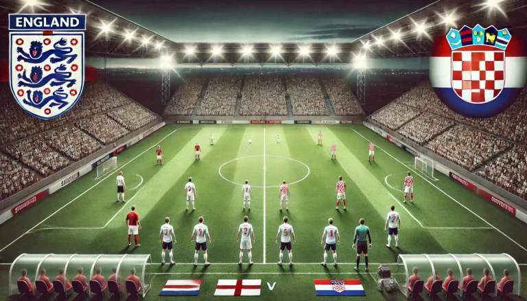 Prediksi Susunan Pemain England vs Croatia