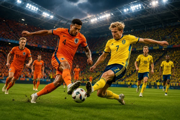 Prediksi Susunan Pemain Netherlands vs Sweden
