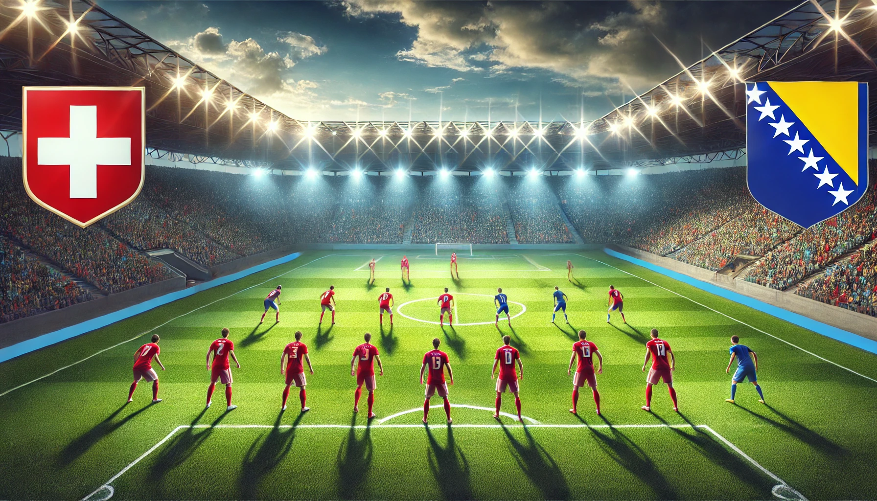 Prediksi Susunan Pemain Switzerland vs Bosnia