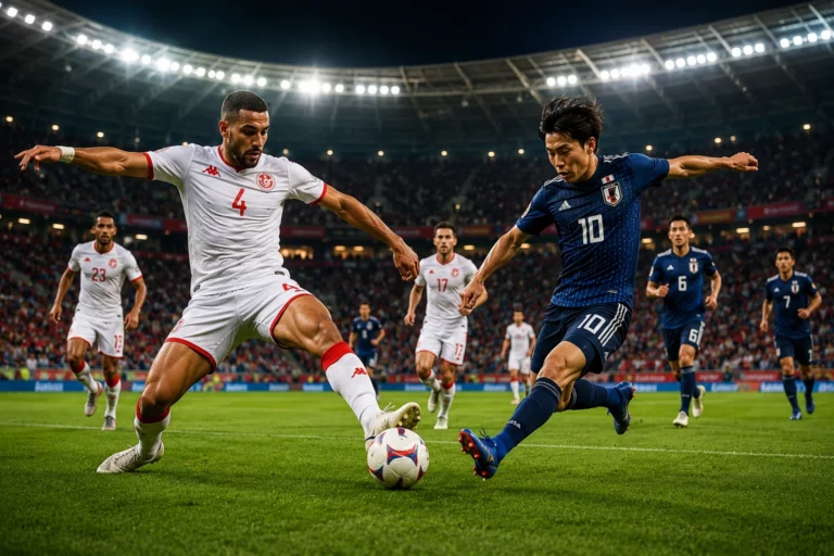 Prediksi Susunan Pemain Tunisia vs Japan