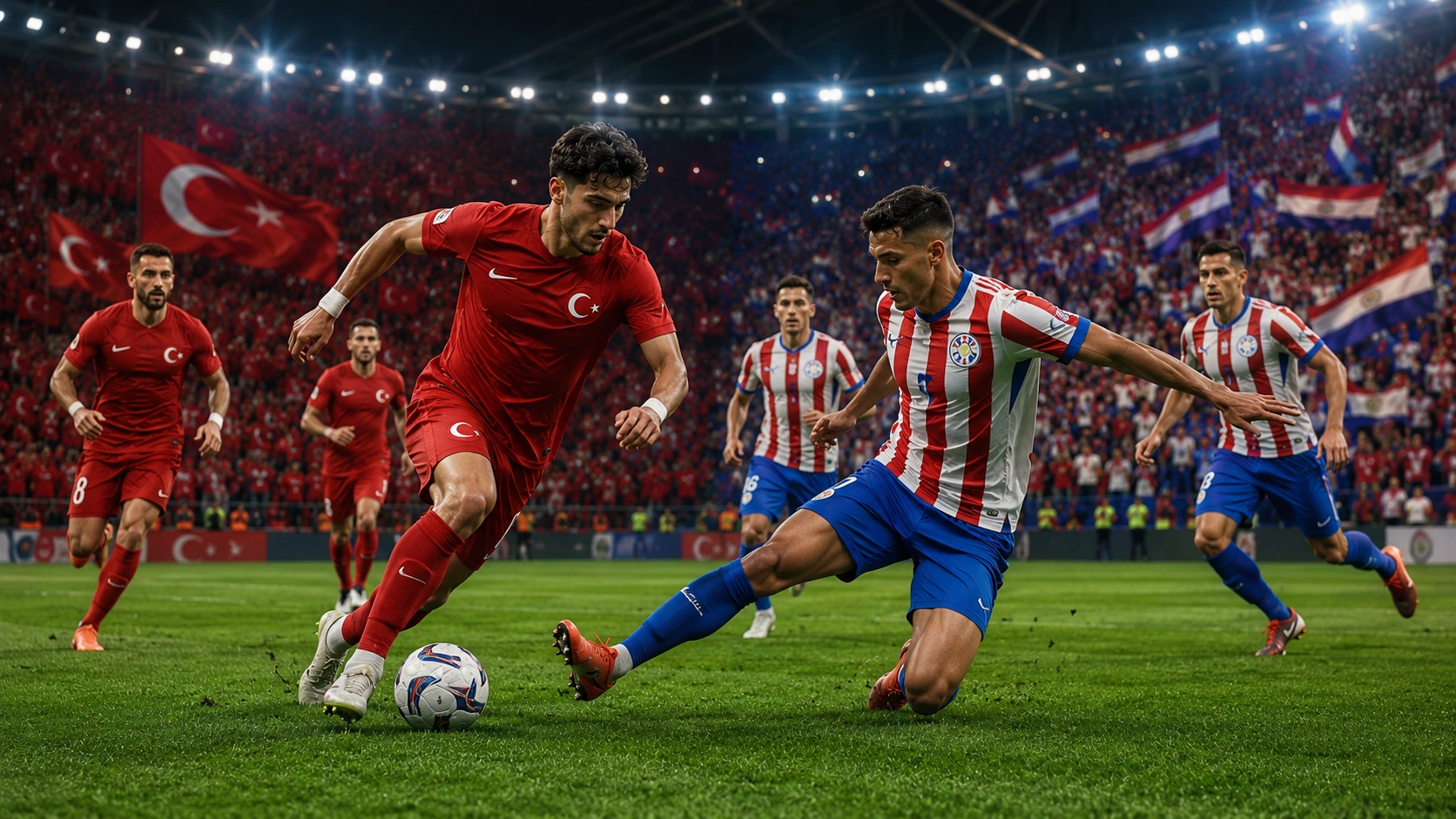 Prediksi Susunan Pemain Turkey vs Paraguay