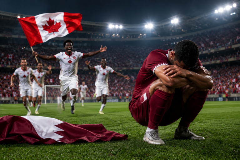 Qatar Kalah Telak Oleh Kanada