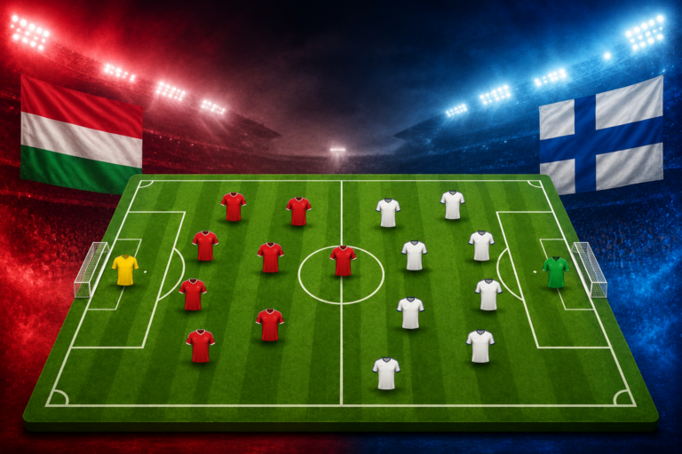 Statistik dan Susunan Pemain Hungary vs Finland
