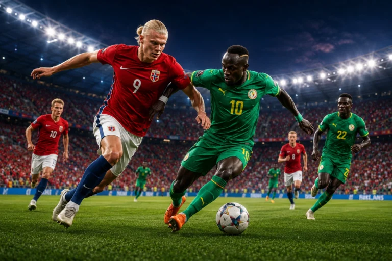 Statistik dan Susunan Pemain Norway vs Senegal