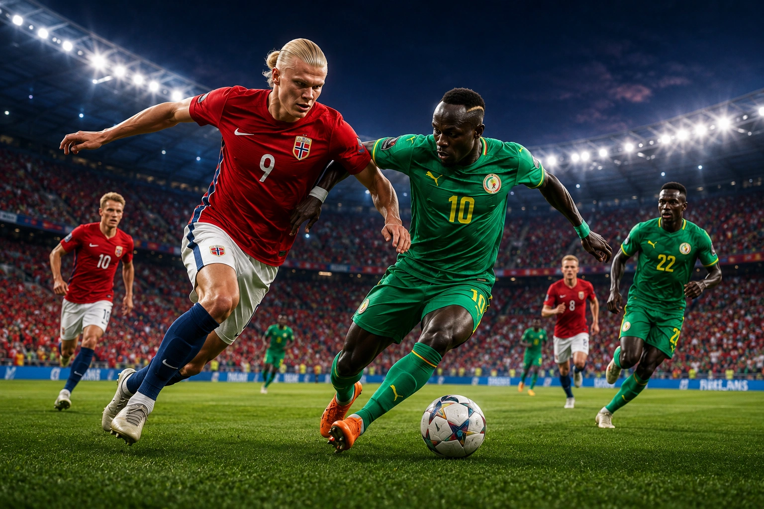 Statistik dan Susunan Pemain Norway vs Senegal