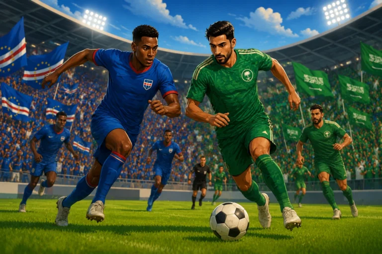 Susunan Pemain Cape Verde vs Saudi Arabia