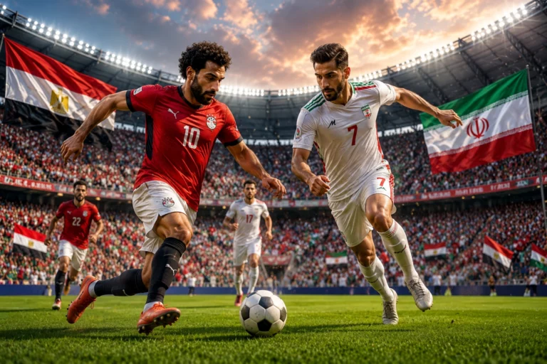 Susunan Pemain Egypt vs Iran