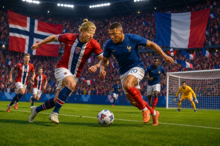 Susunan Pemain Norway vs France
