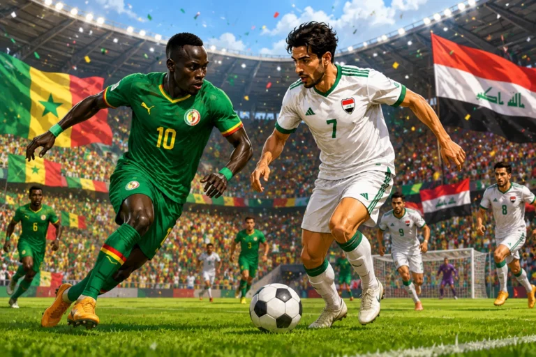 Susunan Pemain Senegal vs Iraq