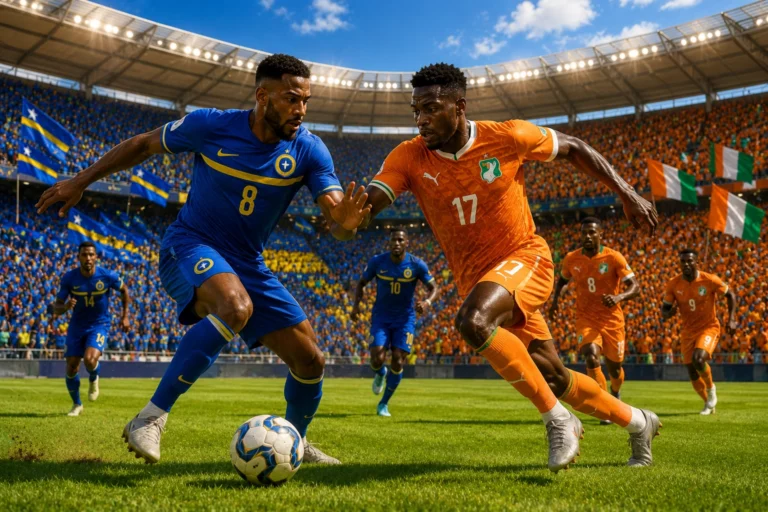 Susunan Pemain Tim Nasional Curacao vs Ivory Coast