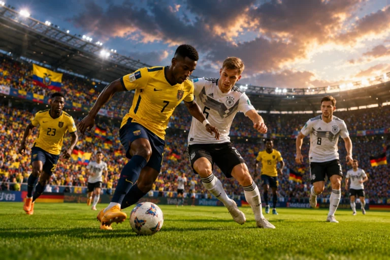 Susunan Pemain Tim Nasional Ecuador vs Germany
