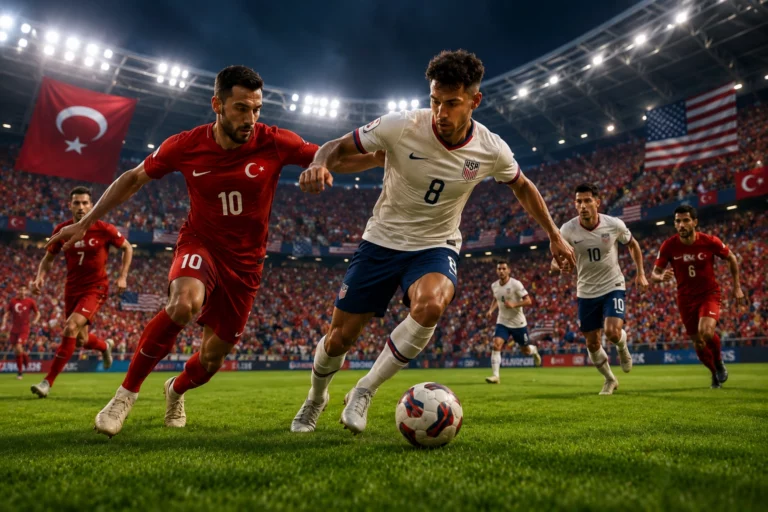 Susunan Pemain Tim Nasional Turkey vs USA