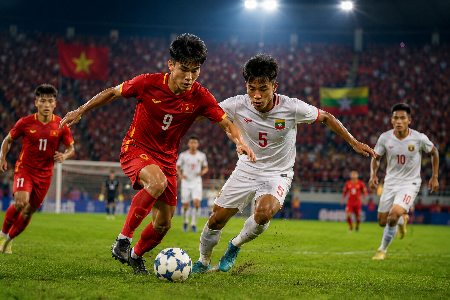 Timnas Vietnam U-19 Vs Myanmar