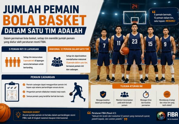 Jumlah Pemain Bola Basket