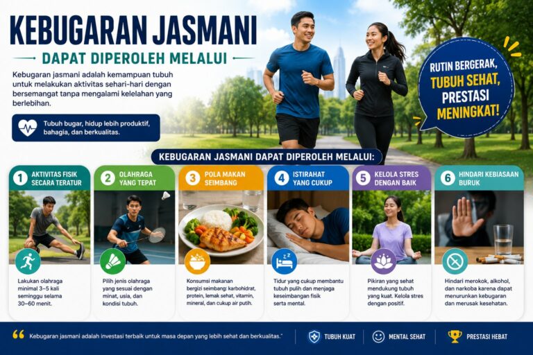 Kebugaran Jasmani Dapat Diperoleh