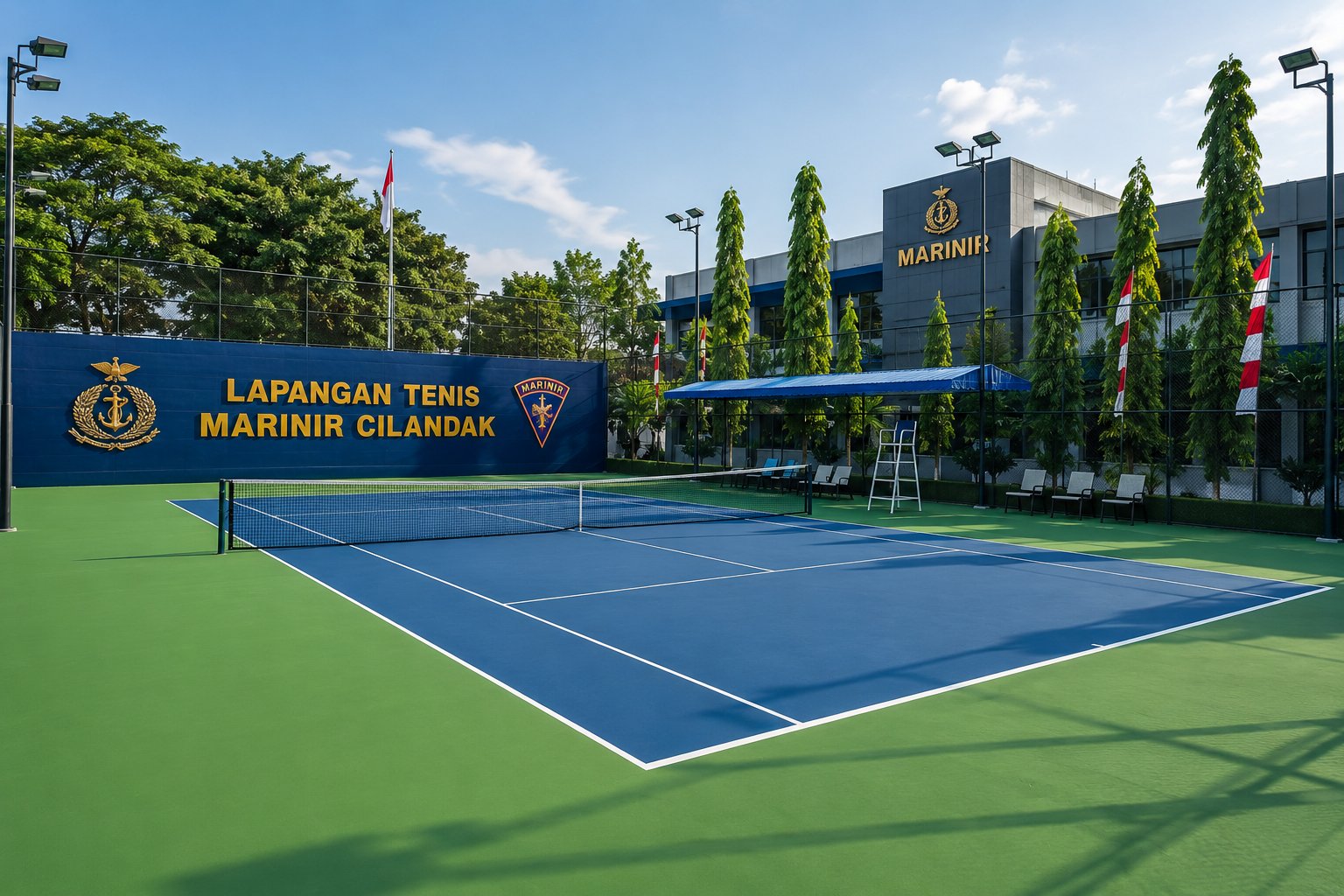 Lapangan Tenis Marinir Cilandak