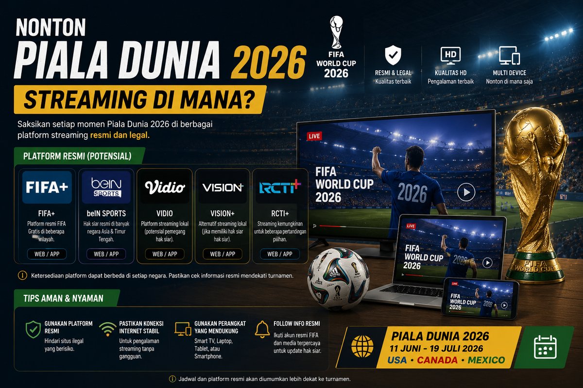 Nonton Piala Dunia 2026
