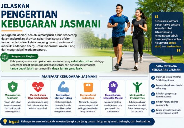 Jelaskan Pengertian Kebugaran Jasmani