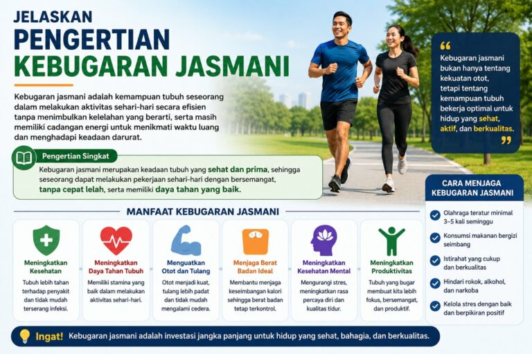 Jelaskan Pengertian Kebugaran Jasmani