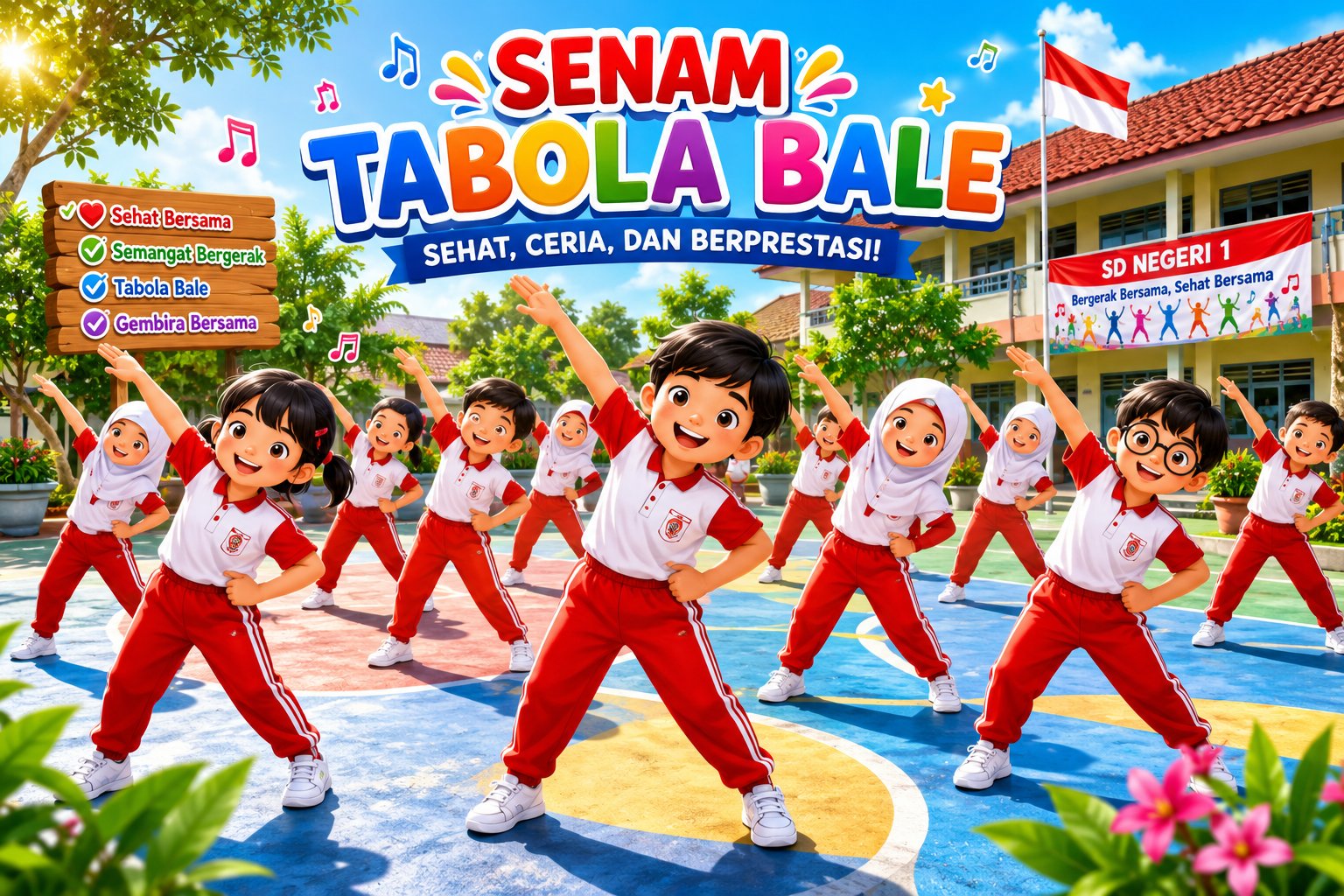 Senam Tabola Bale Anak