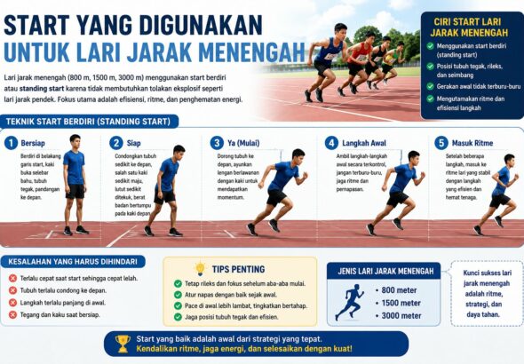 Start Yang Digunakan Untuk Lari