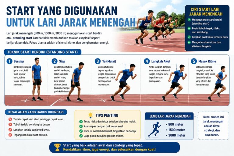 Start Yang Digunakan Untuk Lari