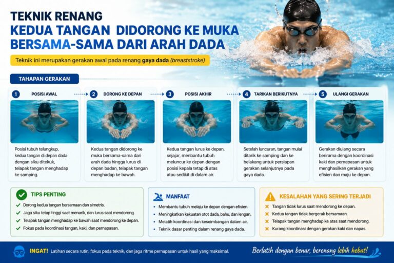 Teknik Renang Kedua Tangan
