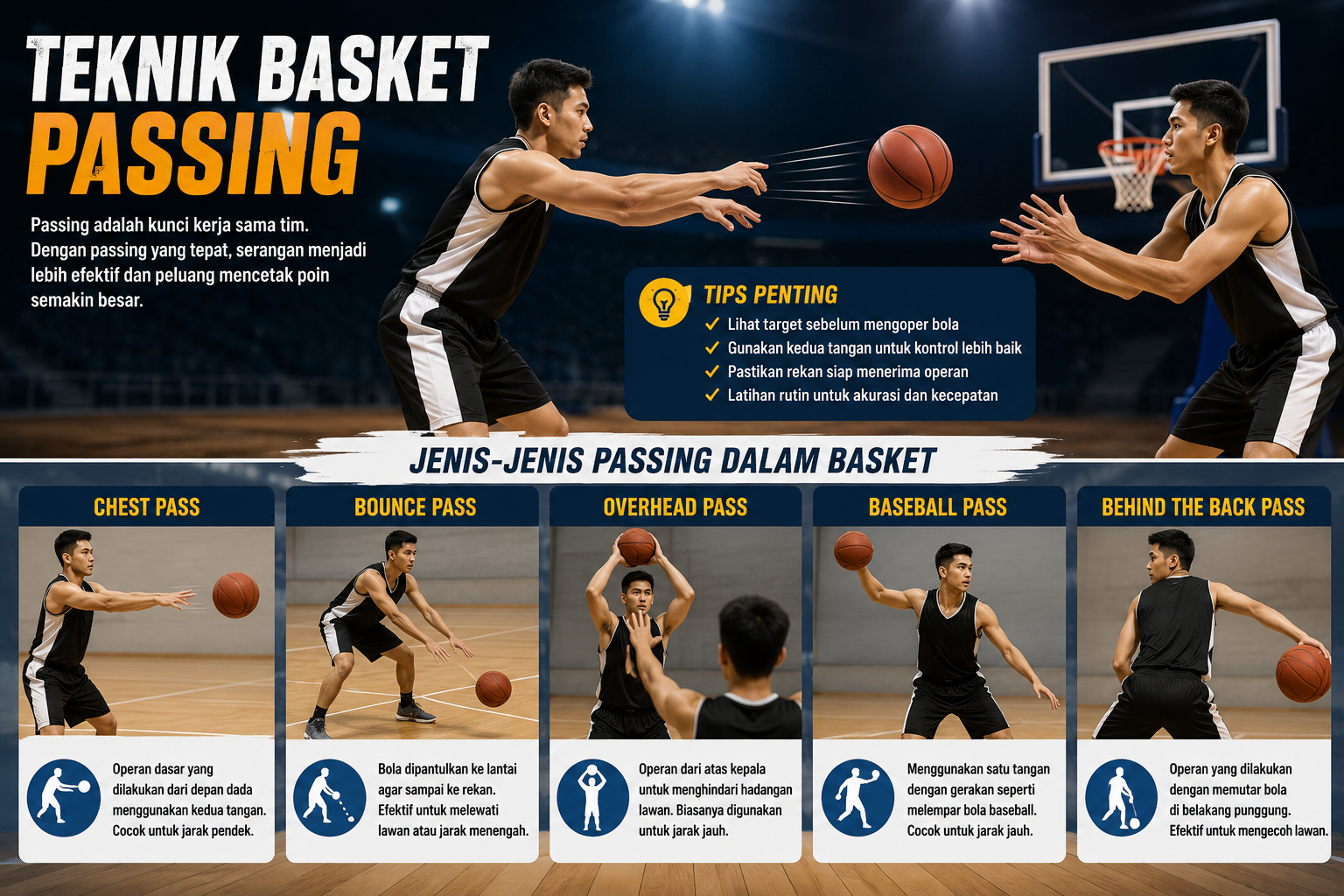 Teknik Basket Passing