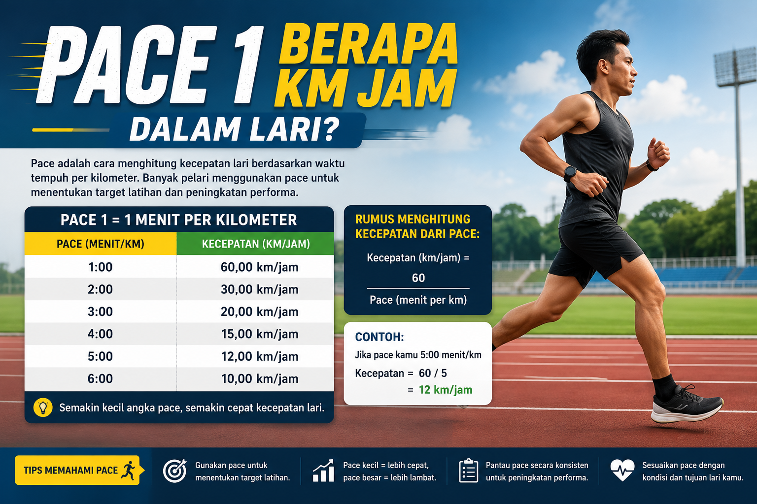 Pace Satu Berapa Km