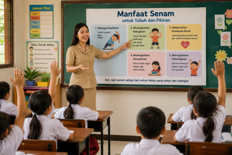 Cara Guru SD Menjelaskan