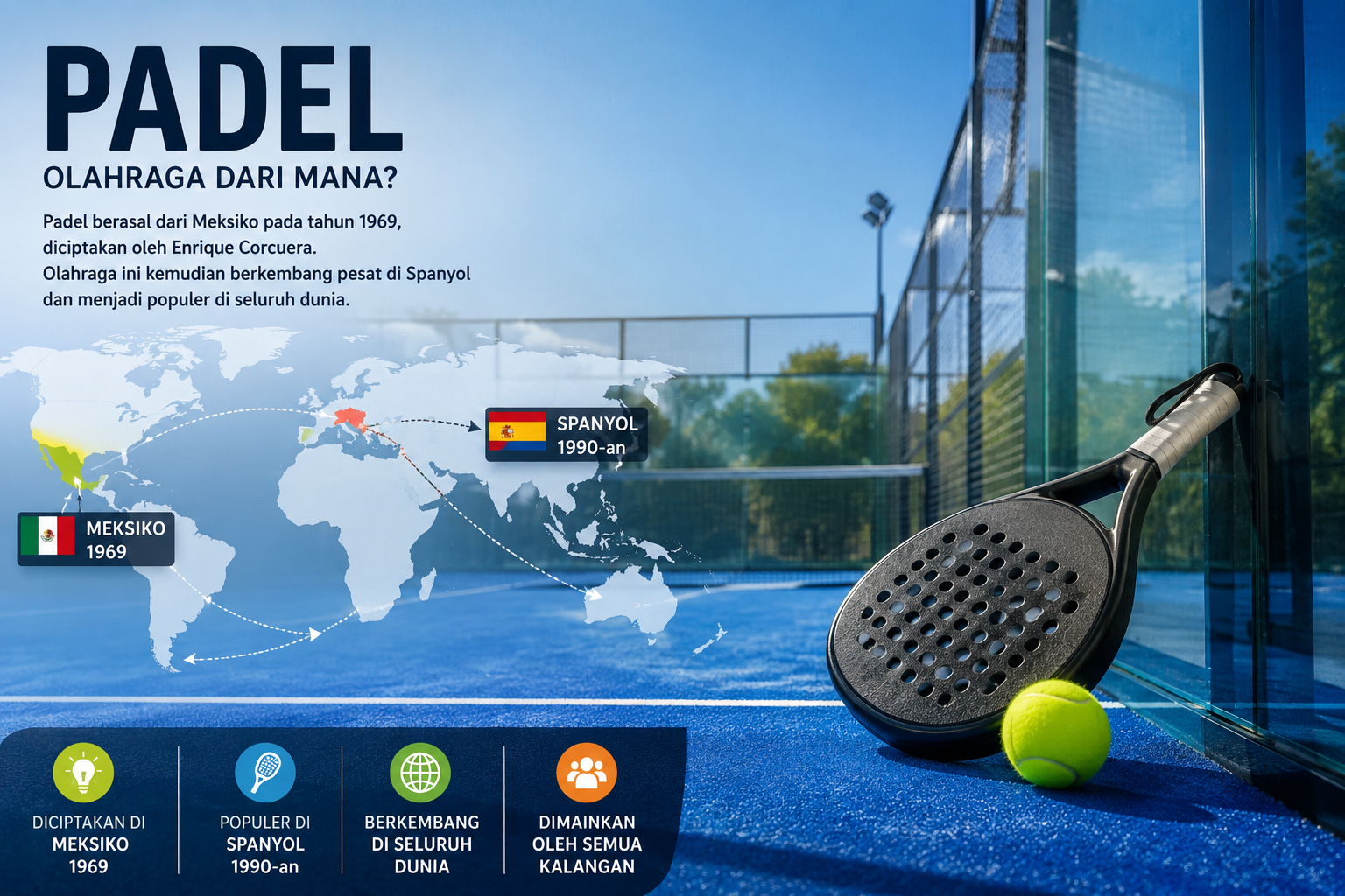 Padel Olahraga Dari Mana