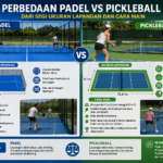 Perbedaan Padel Vs Pickleball