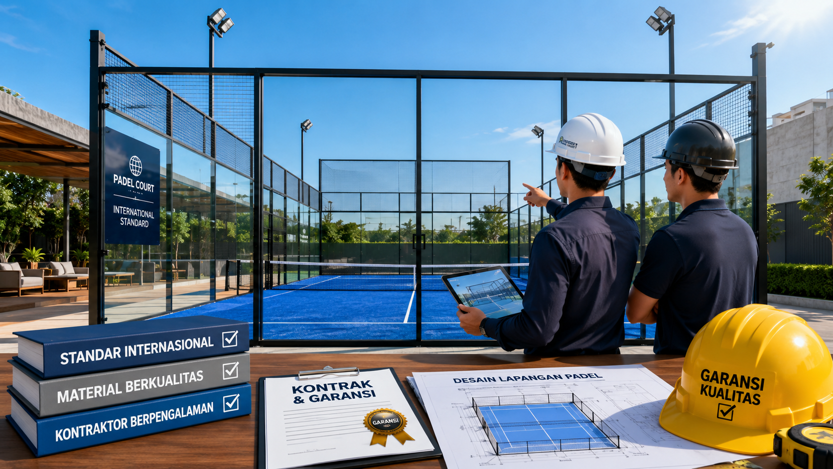 Cara Memilih Kontraktor Padel