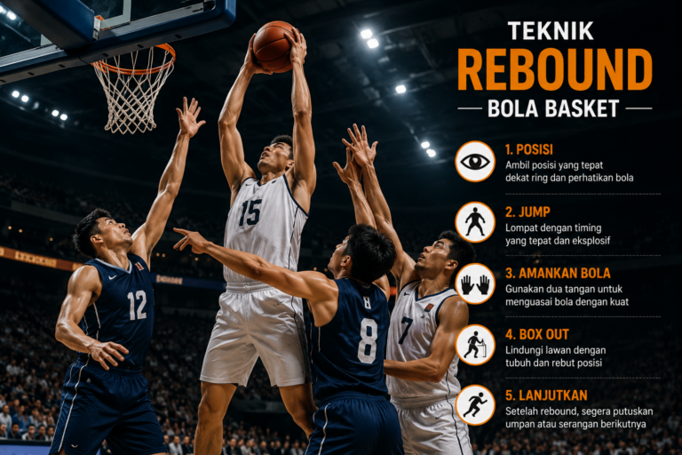 Teknik Bola Basket Rebound