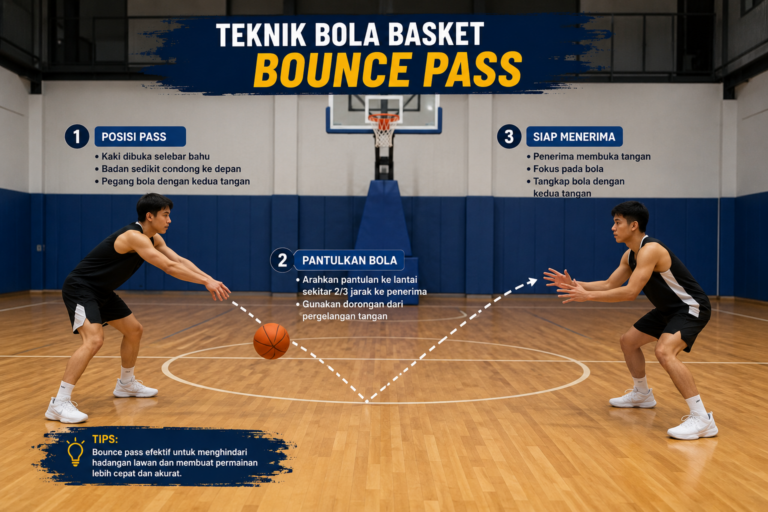 Teknik Bola Basket Bounce