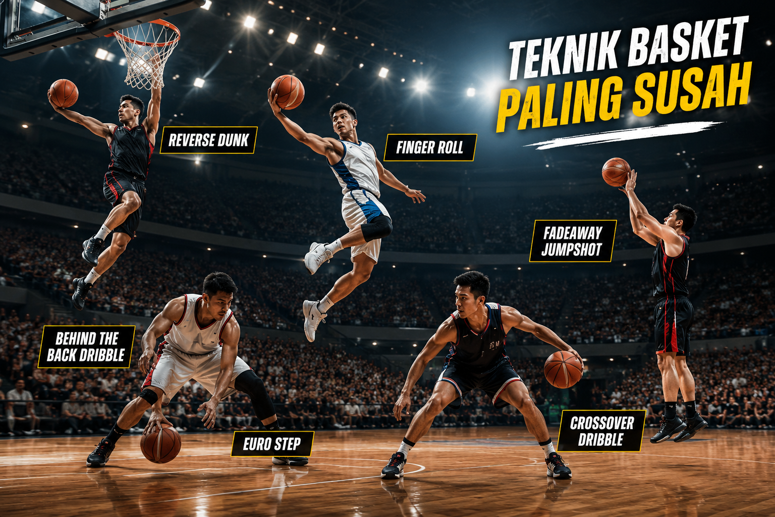 Teknik Basket Paling Susah