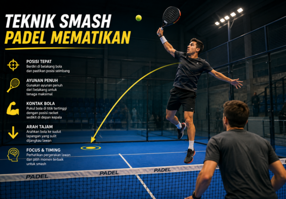 Teknik Smash Padel Mematikan