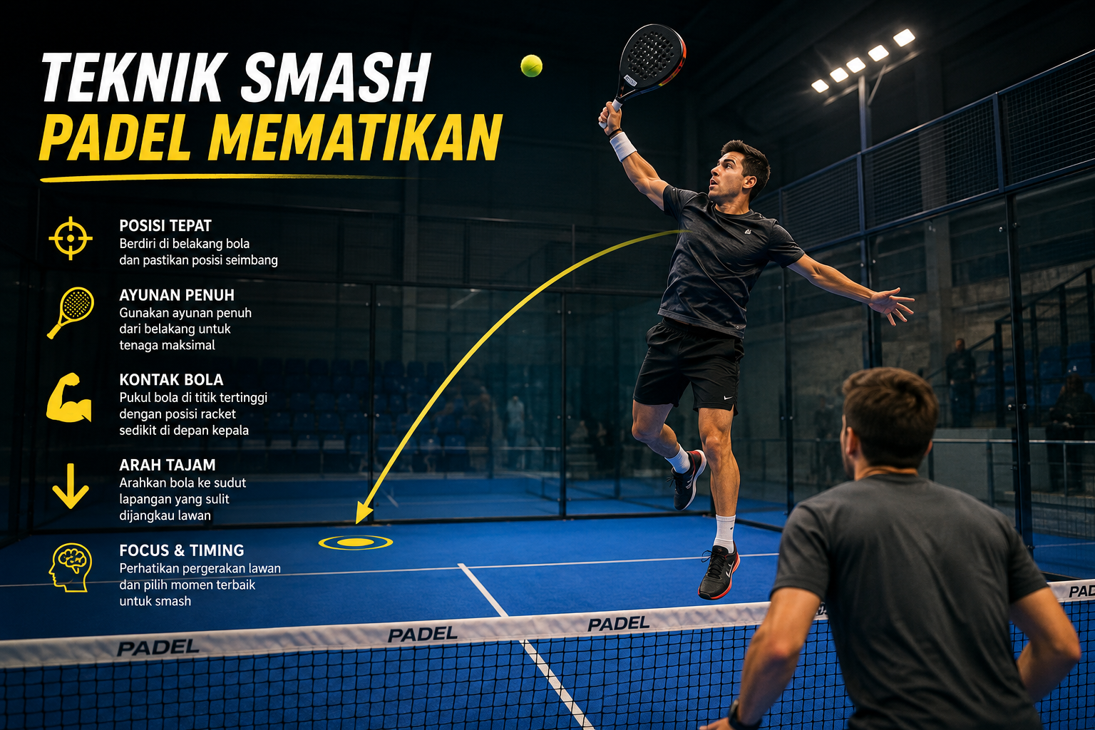Teknik Smash Padel Mematikan