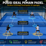 Posisi Ideal Pemain Padel