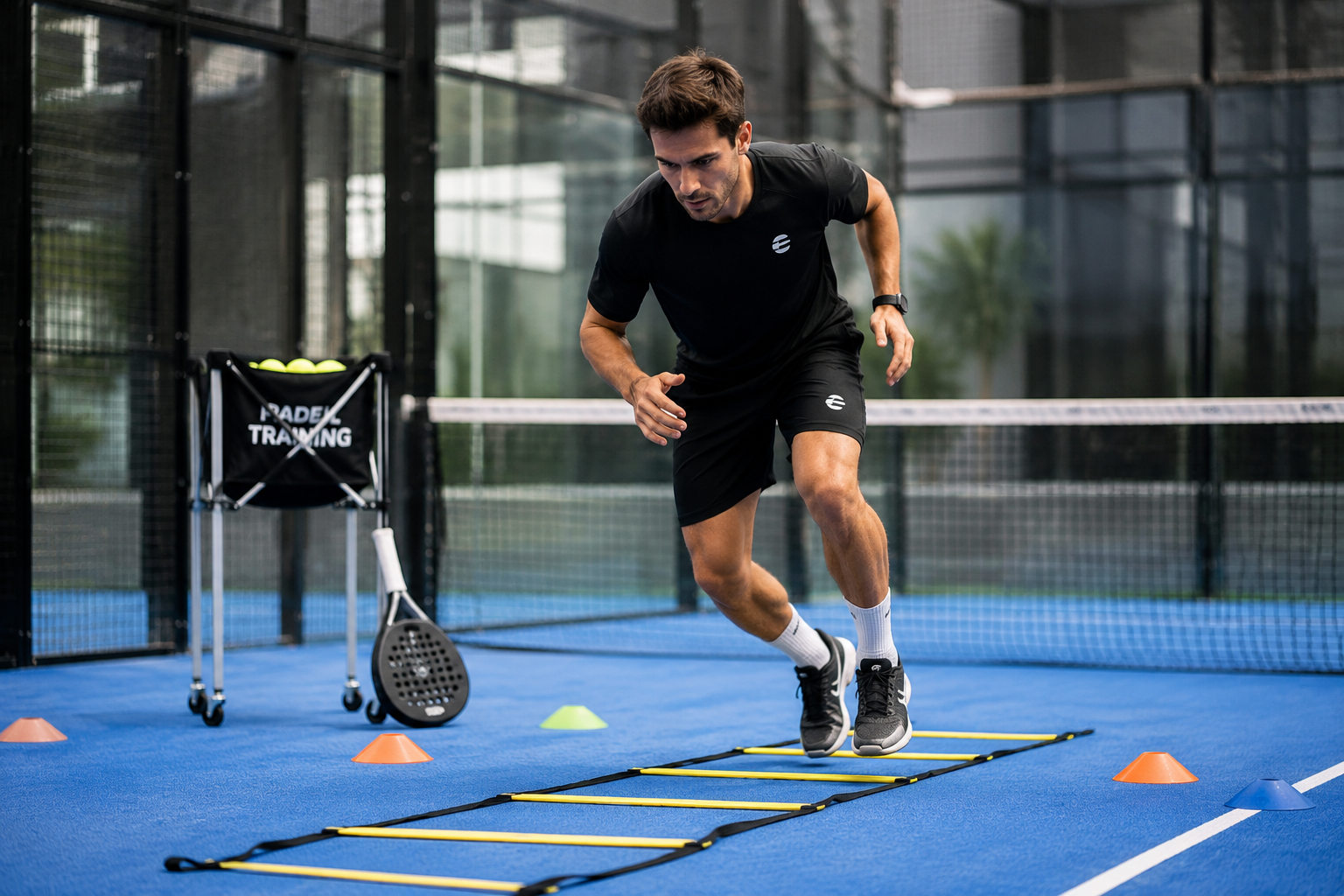 Latihan Fisik Kelincahan Padel