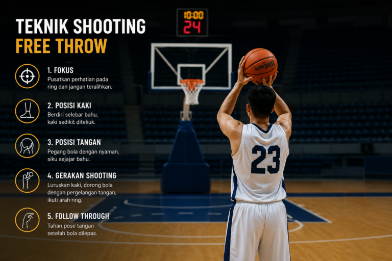 Teknik Shooting Bola Basket
