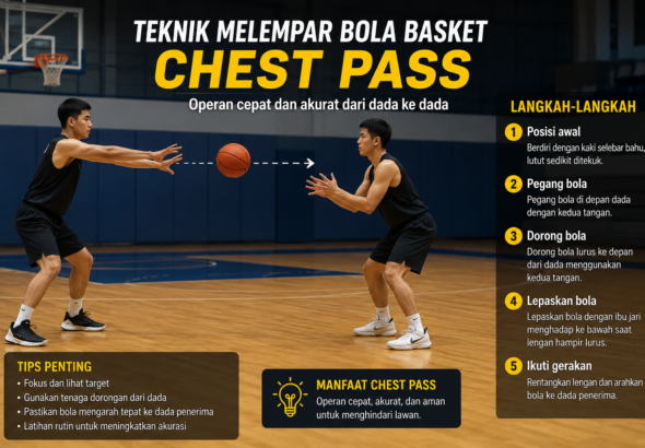 Teknik Melempar Bola Basket