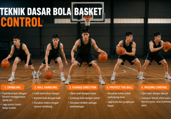 Teknik Dasar Bola Basket Control