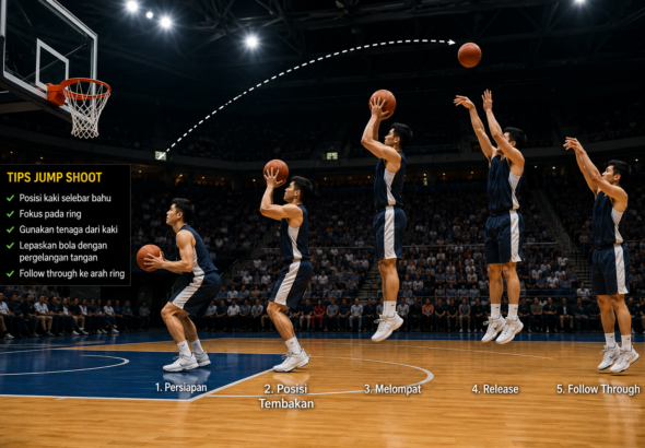 Teknik Shooting Bola Basket