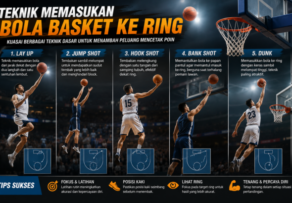 Teknik Memasukan Bola Basket