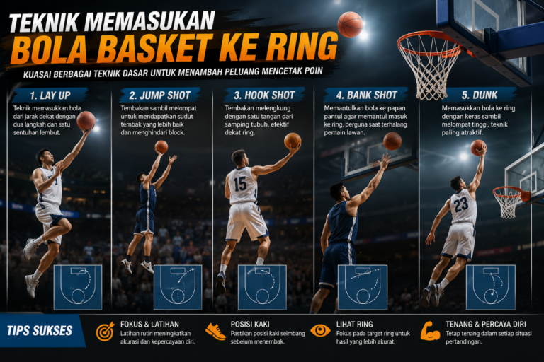 Teknik Memasukan Bola Basket